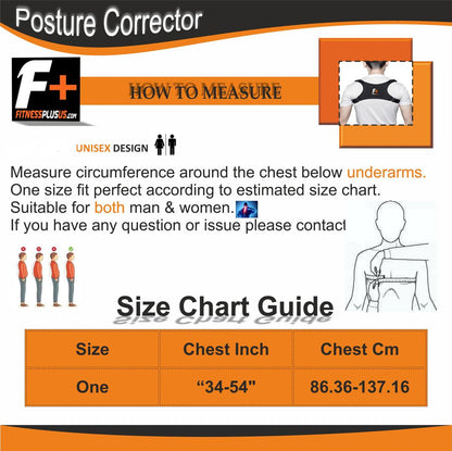 PAKISTAN's No 1 Posture correction belt , Non-slip grip posture corrector belt FREE DELIVERY